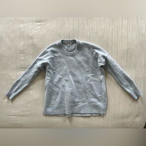 Athleta wool / cashmere sweater size XS light blue